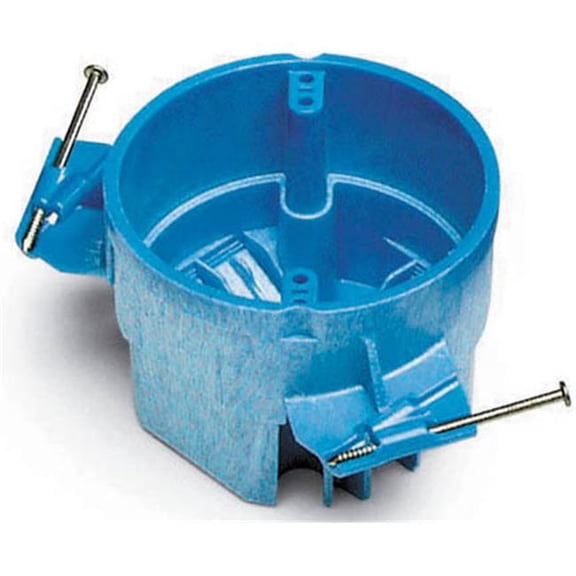 Thomas & Betts BH525A SuperBlue Hard Shell Ceiling Box - Blue - 25 Cubic Inch - High Capacity
