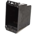 thumbnail image 1 of Thomas Betts Boat Outlet Box 114-OW | Rinker 1-Gang 2 1/2 Inch Black, 1 of 3
