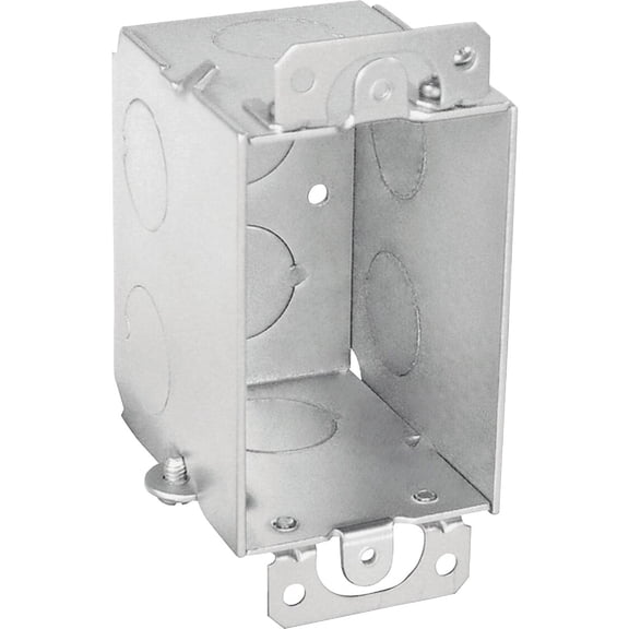 Thomas & Betts Steel City 1-Gang Gangable Switch Box - Pre-Galvanized Steel - 25 Pack