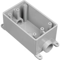 Thomas & Betts Carlon Rigid Non-Metallic Through Termination Wall Box - Pack of 6 Shop Supply Pack