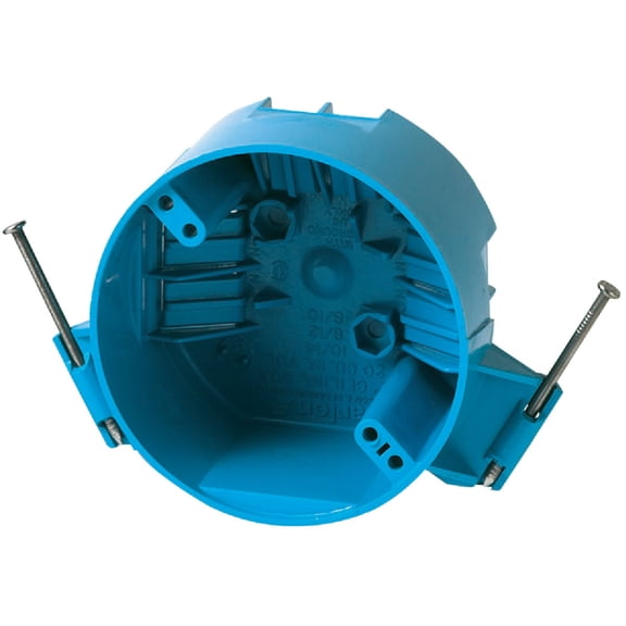 Thomas & Betts Ceiling Box 20.0 Cu In Pvc Blue Bulk