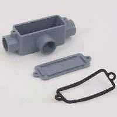 thomas & betts e983gr-car conduit body, type t, 1-1/4", pvc by thomas & betts