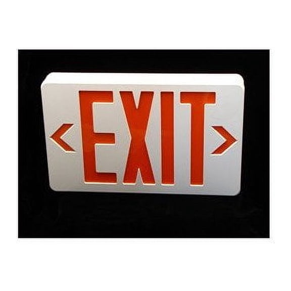 Thomas& Betts Lightalarms QLXN500RN Red Thermoplastic LED Self Powered Exit Sign