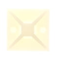 thumbnail image 1 of Thomas & Betts TC5345A 4-Way Cable Tie Mounting Base; 1.125 Inch Adhesive/Screw Mount (100 Pack), 1 of 2