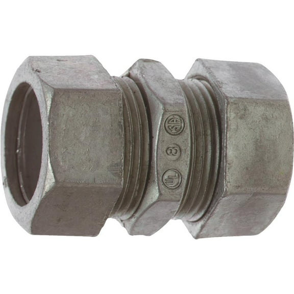 Thomas & Betts TK213-SC-1 1-Inch Electrical Metallic Tubing Compression Coupling
