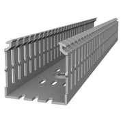 Thomas & Betts - TYD3X3NPG6 - Wiring Duct, Gray, 6 ft. Length, 3.25 Width, 0.20 Slot Width