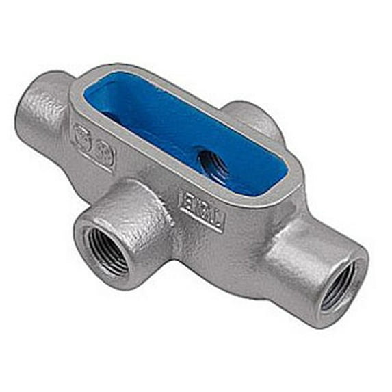 Thomas & Betts X17, Conduit Body, .5""Conduit Body Gray Iron X F-7, 1 PC