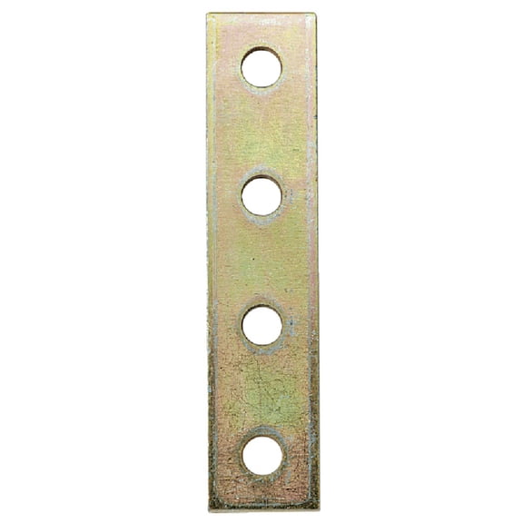 Thomas & Betts ZX207 Super Strut 4 Hole Flat 71/4-Inch by 15/8-Inch Splice Plate Fitting, Pack of 1