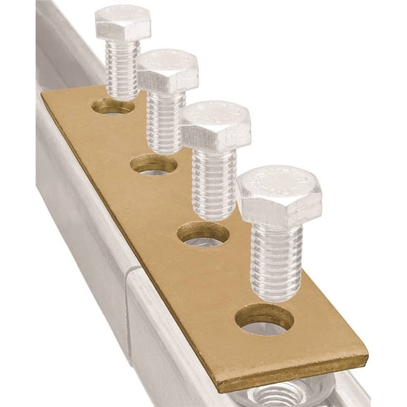 Superstrut Splice Plate ZX207-10 - Steel, Gold Finish, 1 Piece, Multicolor, Strut Plate