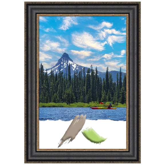 Thomas Black Bronze Picture Frame, Photo Frame, Art Frame