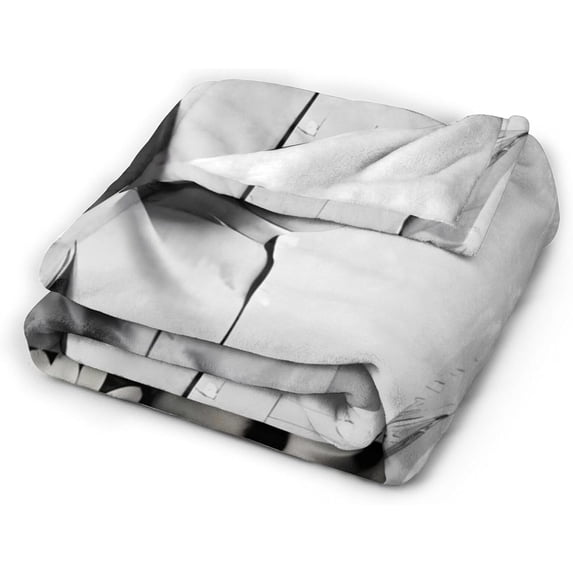 Thomas Brodie Fashion Personality Blanket Winter Super Soft Quilt Bed Durable Warm Lightweight Blanket 50"x40"