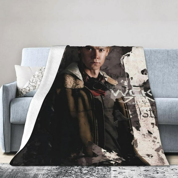 Thomas Brodie Fashion Personality Blanket Winter Super Soft Quilt Bed Durable Warm Lightweight Blanket 60"x50"