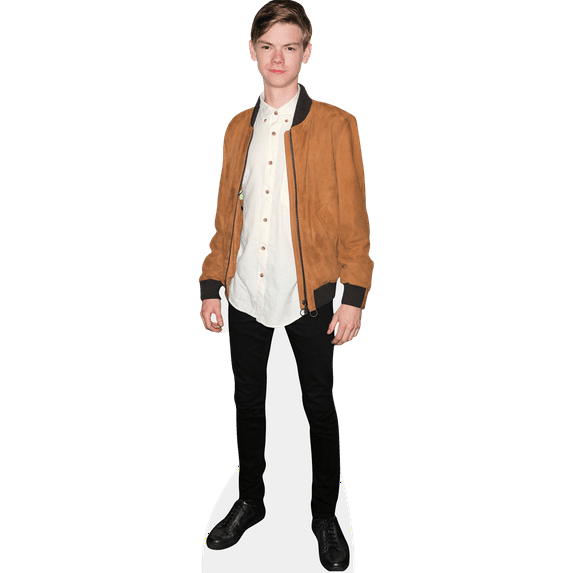 Thomas Brodie-Sangster (Brown Jacket) Lifesize Cardboard Cutout Standee