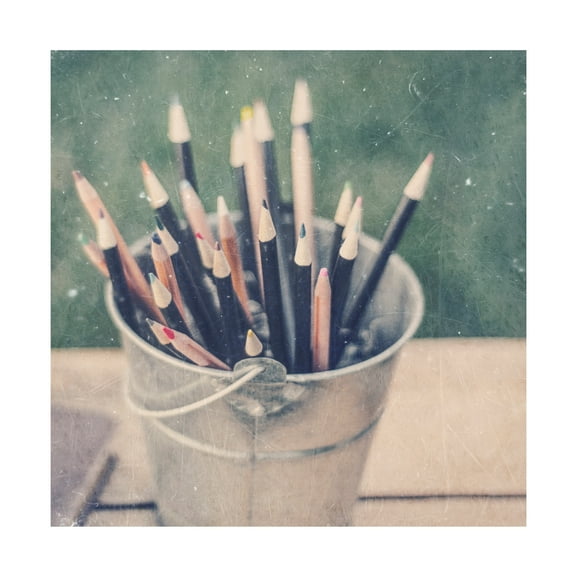 Thomas Brown 'Vintage School V' Canvas Art