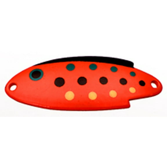 Thomas Lures Buoyant Minnow Spoon 1/4oz 2.5'' Fluorescent Red