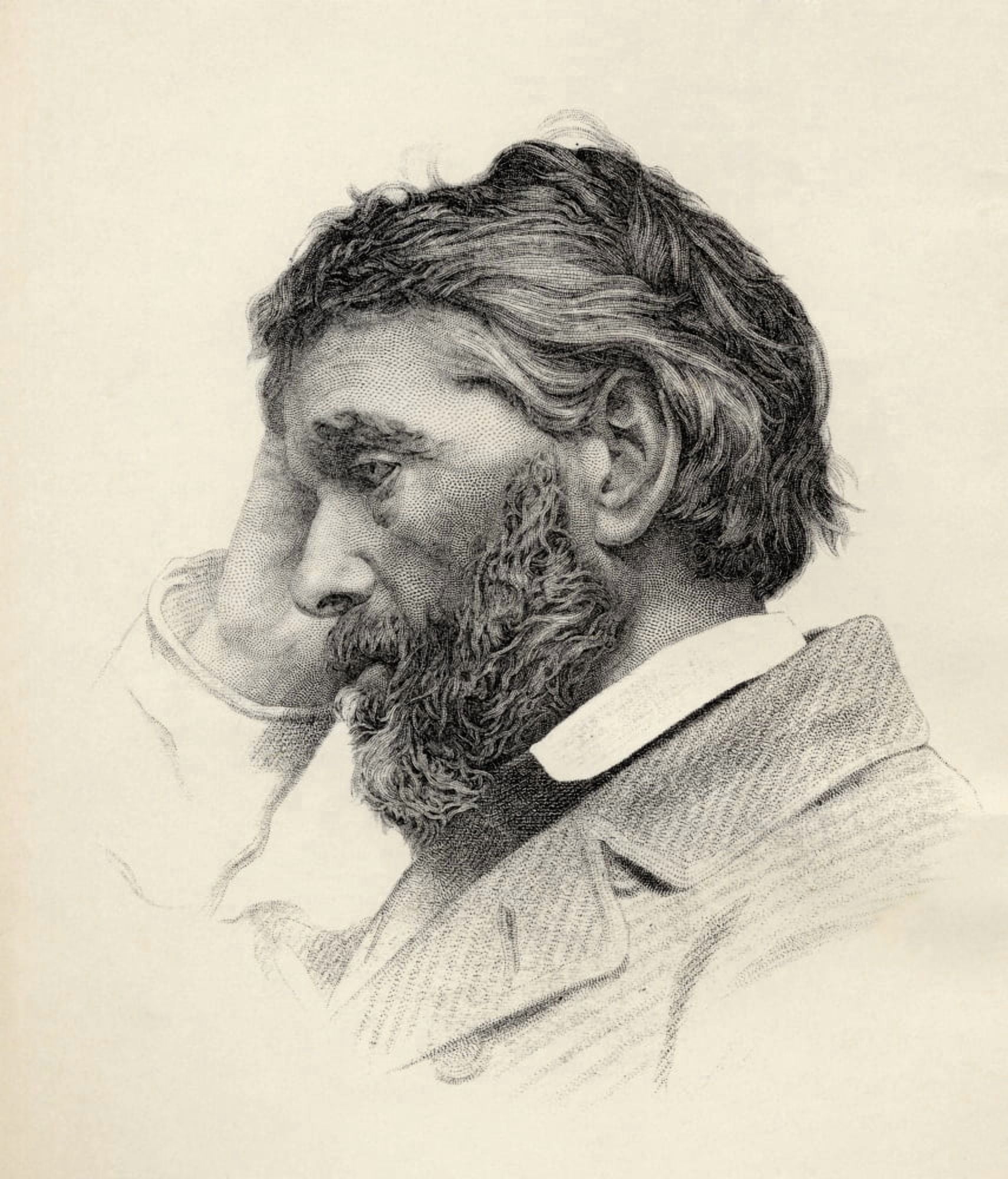 Thomas Carlyle 1795 To 1881 Scottish Satirical Writer Essayist Historian And Teacher From A 19Th Century Illustration Canvas Art - Ken Welsh Design Pics (13 x 15)