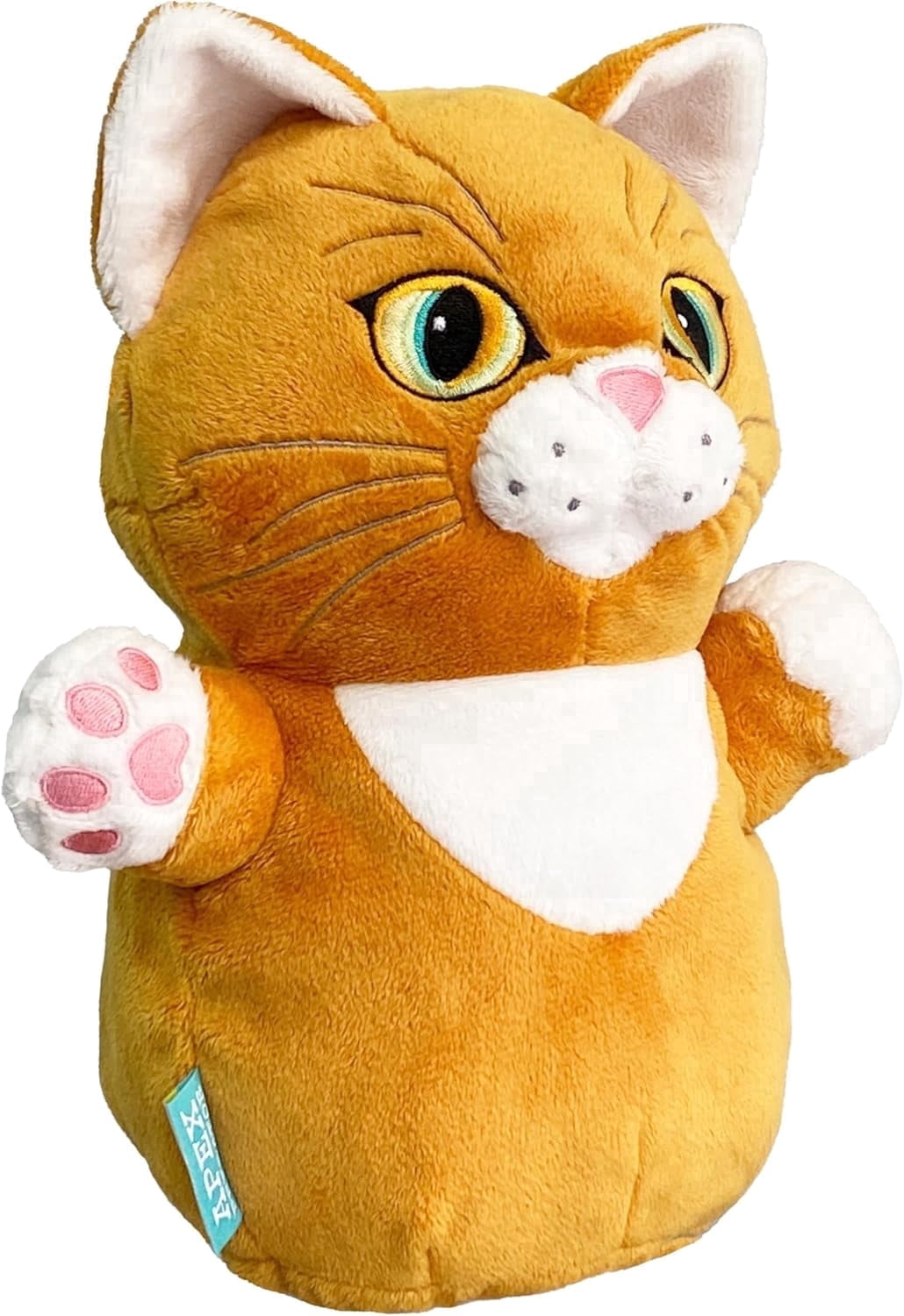 dinofactory Cat Golf Driver Headcover, Plush Kitten, Orange