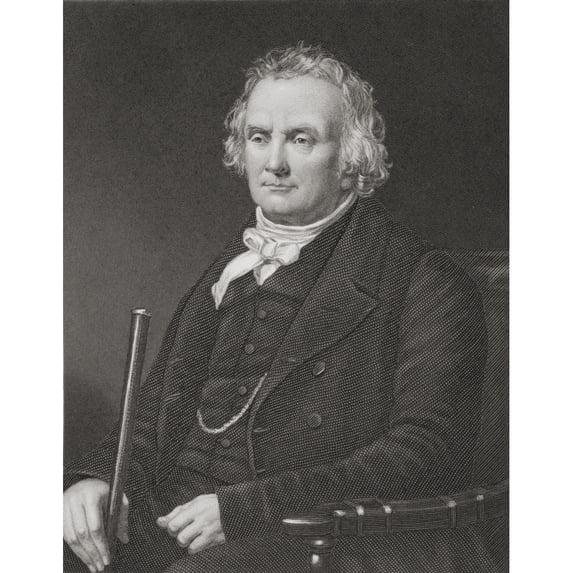 Thomas Chalmers 1780 To 1847. Scottish Mathematician Political Economist And A
