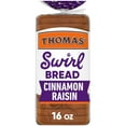Thomas' Cinnamon Raisin Swirl Bread,Soft Cinnamon Bread, Bag 1PACK