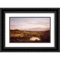 thumbnail image 1 of Thomas Cole 2x Matted 24x20 Black Ornate Framed Art Print 'River in the Catskills', 1 of 2