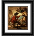 thumbnail image 1 of Thomas Couture 2x Matted 20x24 Black Ornate Framed Art Print 'A Realist', 1 of 2