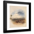 thumbnail image 1 of Thomas Creswick 12x14 Black Modern Framed Museum Art Print Titled - Waterloo (ca. 1838), 1 of 1