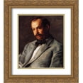 thumbnail image 1 of Thomas Eakins 2x Matted 20x24 Gold Ornate Framed Art Print 'Portrait of Charles Percival Buck', 1 of 2