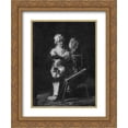 thumbnail image 1 of Thomas Eakins 2x Matted 20x24 Gold Ornate Framed Art Print 'Sketch for In Grandmother's Time ', 1 of 2