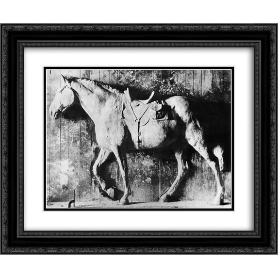 Thomas Eakins 2x Matted 24x20 Black Ornate Framed Art Print 'Clinker, G509'