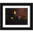 thumbnail image 1 of Thomas Eakins 2x Matted 24x20 Black Ornate Framed Art Print 'Music', 1 of 2