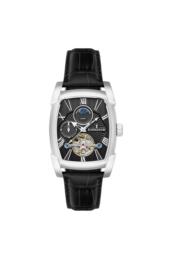 Heritage Kensington Stainless Steel 37mm Automatic Wristwatch ES-8296-01
