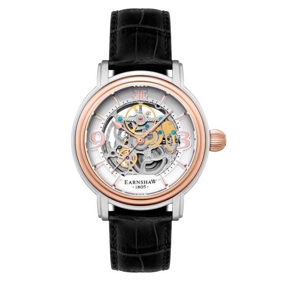 Thomas Earnshaw Heritage Longcase Stainless Steel 48mm Automatic Wristwatch