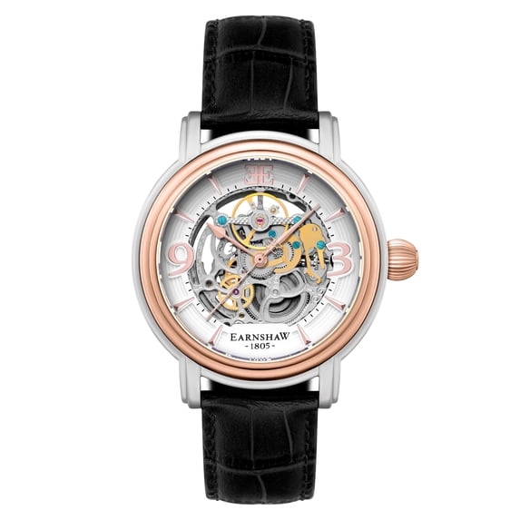 Thomas Earnshaw Heritage Longcase Stainless Steel 48mm Automatic Wristwatch