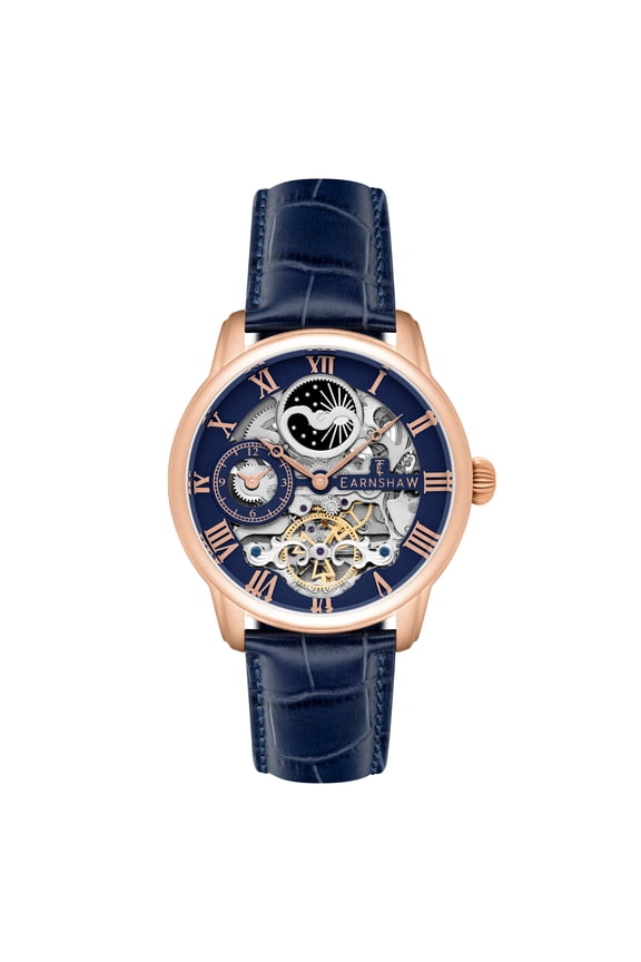 Heritage Longitude Stainless Steel 44mm Automatic Wristwatch ES-8006-0A