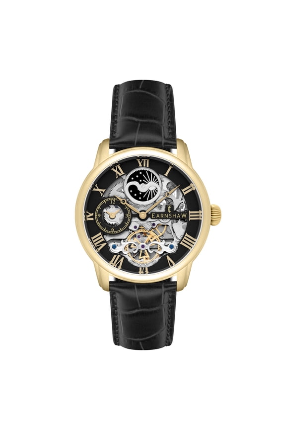 Heritage Longitude Stainless Steel 44mm Automatic Wristwatch