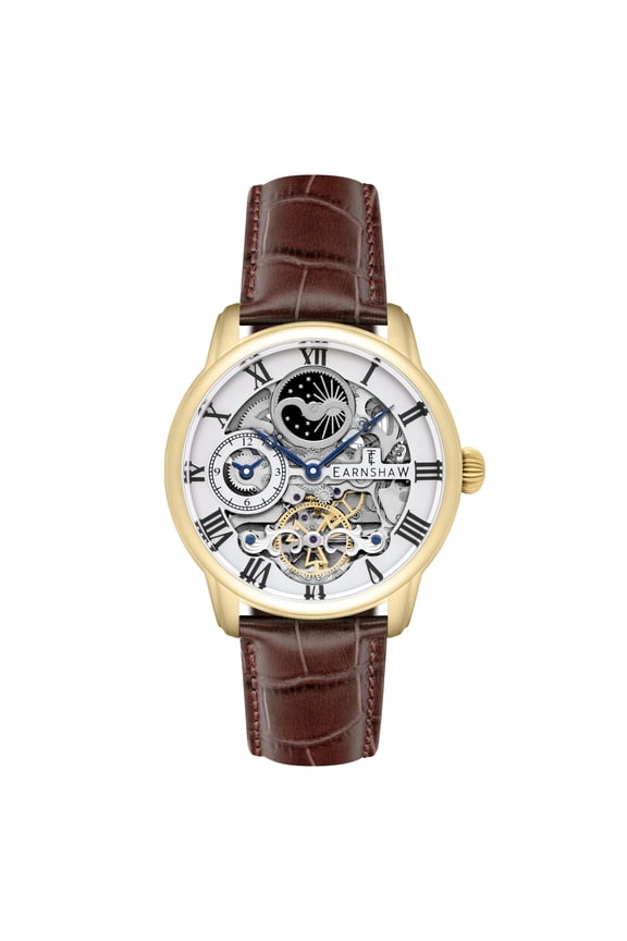 Heritage Longitude Stainless Steel 44mm Automatic Wristwatch