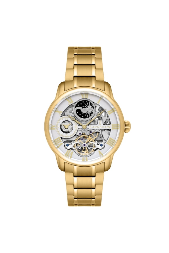 Heritage Longitude Stainless Steel 44mm Automatic Wristwatch