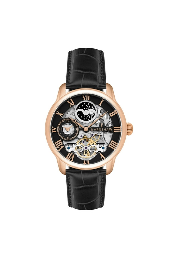 Heritage Longitude Stainless Steel 44mm Automatic Wristwatch