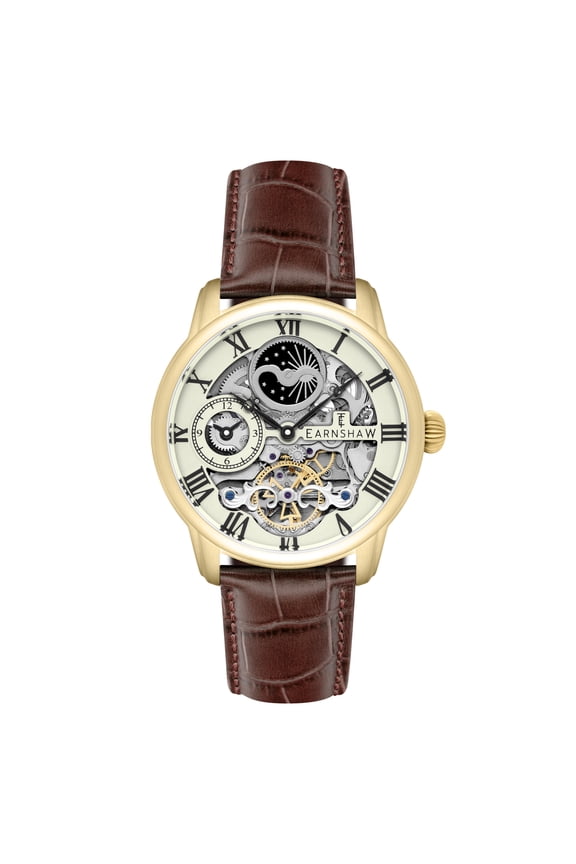 Heritage Longitude Stainless Steel 44mm Automatic Wristwatch