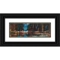 thumbnail image 1 of Thomas Edwin Mostyn 24x11 Black Ornate Framed Double Matted Museum Art Print Titled: The Terrace, 1 of 5