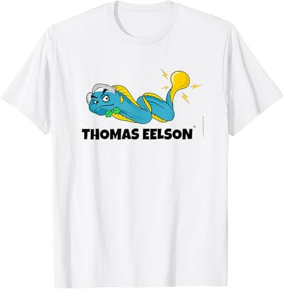 Thomas Eelson Thomas Edison Electrical Warning TShirt
