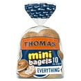Thomas' Everything Mini Bagels, 10 count, 15 oz