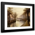 thumbnail image 1 of Thomas Fearnley 16x15 Black Modern Framed Museum Art Print Titled - King Vilhelm II's Ceremonial Processsion in Amsterdam in 1840 (1840), 1 of 5