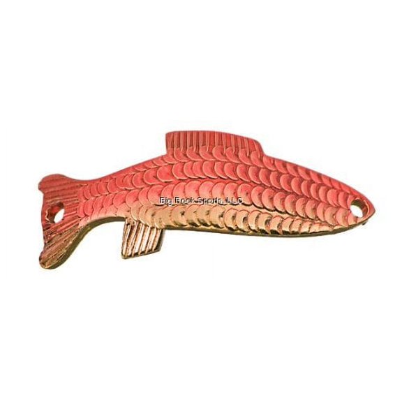 Thomas Fishing Lures Fighting Fish 1-1/2 -Inch, 1/4 OZ, Gold/Red