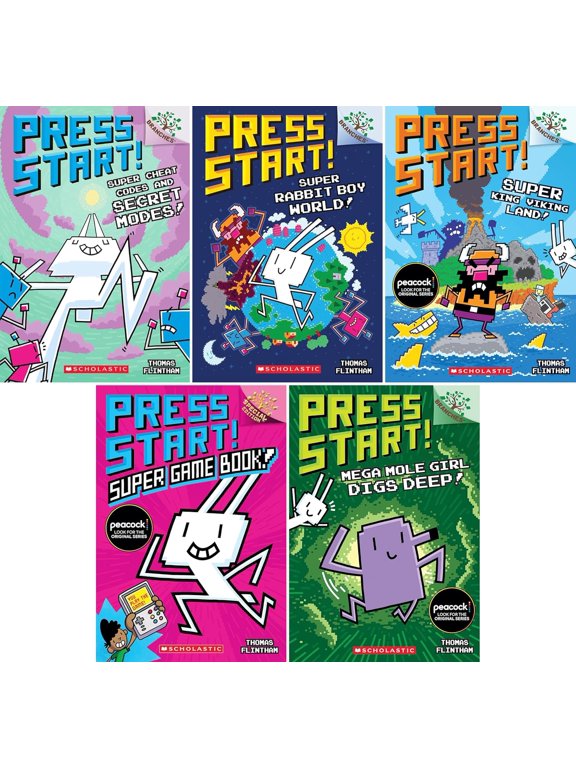 Thomas Flinthams Press Start! Series Collection Books 1115 (5-Book Set)