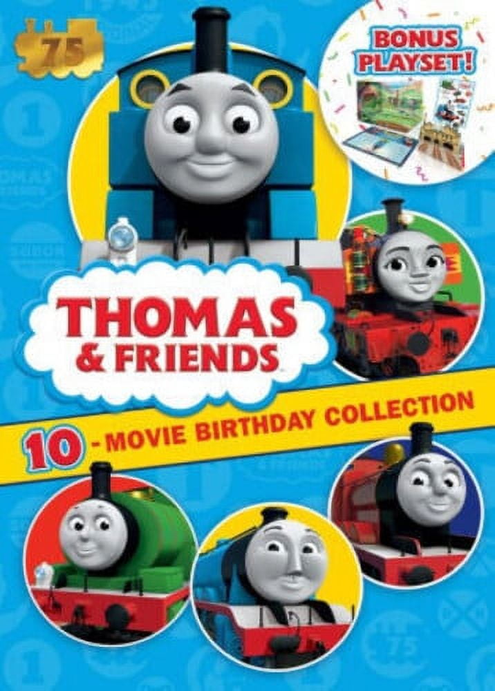 STUDIO DISTRIBUTION SERVI Thomas & Friends: 10-Movie Birthday Collection (DVD) (75th Anniversary Edition)