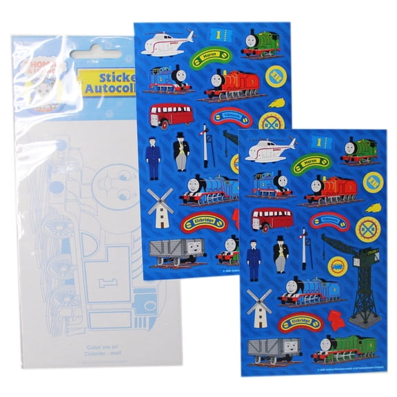 Thomas & Friends 2D Design Character and Machinery Stickers (22 Stickers)