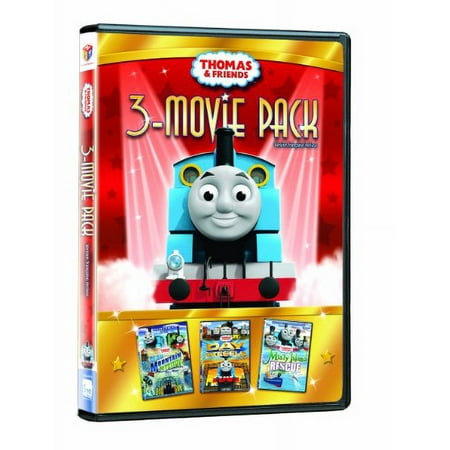 Pre-Owned Thomas & Friends: 3-Movie Pack - Blue Mountain Mystery/Day of the Diesels/Misty Island Rescue