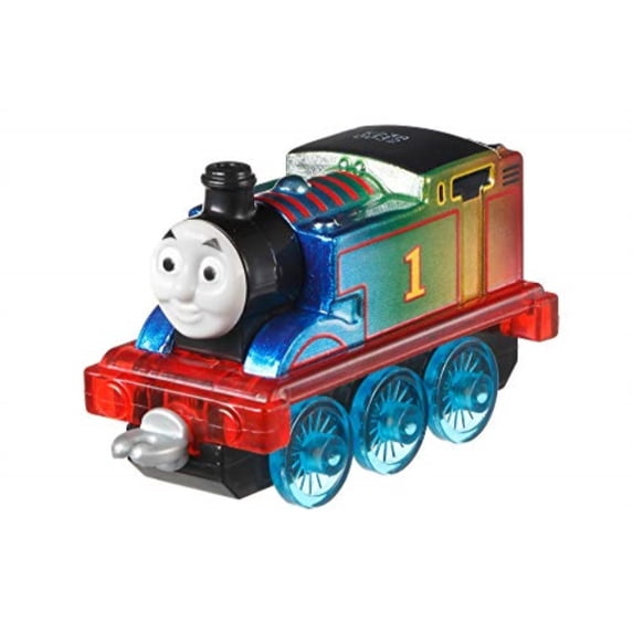 thomas & friends fjp74 rainbow thomas, thomas the tank engine adventures limited edition toy engine, diecast metal toy, toy train, 3 year old