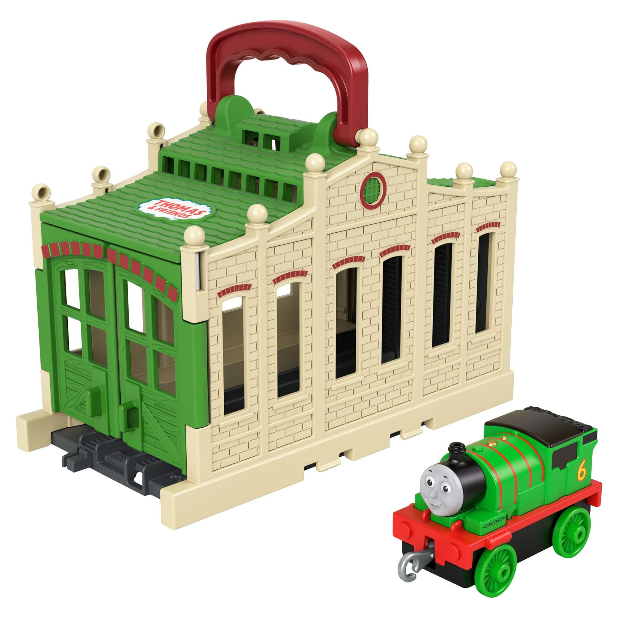 Thomas & Friends Connect & Go Percy Train Engine, Die-Cast